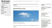 A website for the Jura Arc Cross-Border Forum